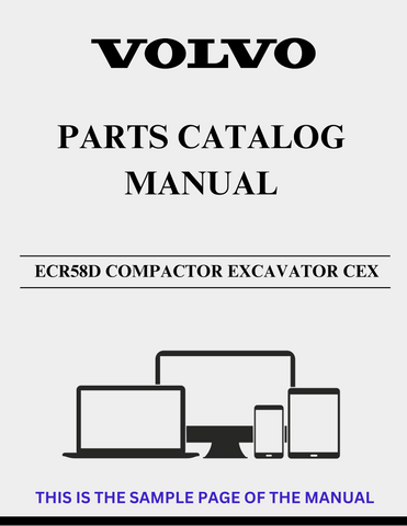 Don't let downtime slow you down! Equip yourself with the knowledge and tools you need to keep your Volvo ECR58D running smoothly. Purchase your Parts Catalog Manual today and ensure your excavator remains in peak condition for all your projects.