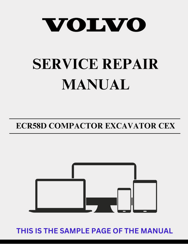  Don't let equipment issues slow you down. Invest in the Volvo ECR58D Compactor Excavator CEX Service Repair Manual today and gain the confidence to tackle any repair job with ease. Download your PDF file now and ensure your excavator remains reliable and efficient for years to come.