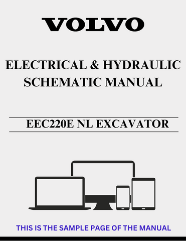 Discover the essential VOLVO EEC220E NL Excavator Electrical and Hydraulic Schematic Manual, now available in a convenient PDF format. This comprehensive guide is designed for professionals and enthusiasts alike, providing detailed schematics that simplify troubleshooting and maintenance tasks.