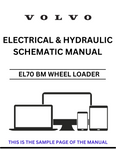 Discover the essential VOLVO EL70 BM Wheel Loader Electrical and Hydraulic Schematic Manual, now available in a convenient PDF format. This comprehensive guide is designed for professionals and enthusiasts alike, providing detailed schematics that simplify troubleshooting and maintenance tasks.