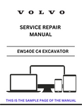 Discover the comprehensive service repair manual for the VOLVO EW140E C4 Excavator. Download the PDF for expert guidance and maintenance tips.
