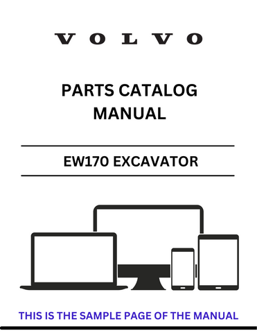 Discover the comprehensive VOLVO EW170 Excavator Parts Catalog Manual, specifically designed for serial numbers 3001-9999. This PDF file is an essential resource for anyone looking to maintain or repair their excavator, providing detailed diagrams and part numbers to ensure you find exactly what you need.