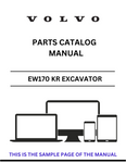 Discover the comprehensive parts catalog manual for the VOLVO EW170 KR Excavator. Access the PDF file for detailed specifications and maintenance information.