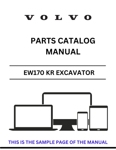 Invest in the VOLVO EW170 KR Excavator Parts Catalog Manual today and ensure your equipment operates at peak performance. With this invaluable tool, you can save time and avoid costly mistakes, making it a must-have for all VOLVO EW170 KR owners.