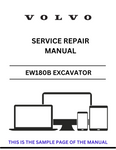 Unlock the full potential of your Volvo EW180B Excavator with our comprehensive Service Repair Manual in PDF format. This essential guide provides detailed instructions and diagrams, ensuring you have all the information needed for effective maintenance and repairs.