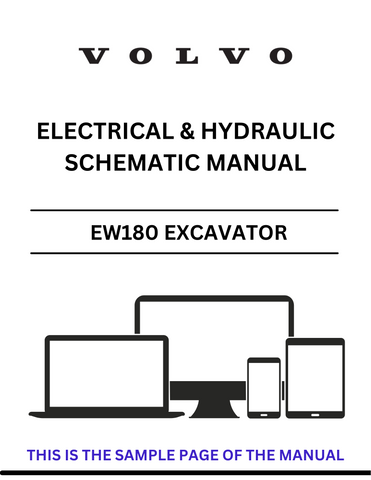  Unlock the full potential of your Volvo EW180 Excavator with our comprehensive Electrical and Hydraulic Schematic Manual. This PDF file is designed to provide you with detailed diagrams and schematics, ensuring you have all the information needed for efficient maintenance and troubleshooting.