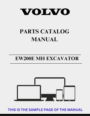 The manual features clear diagrams and part numbers, making it easy to identify and order the correct components for your machine. With this catalog, you can streamline your maintenance process, reduce downtime, and enhance the longevity of your excavator.