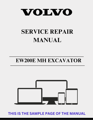Unlock the full potential of your VOLVO EW200E MH Excavator with our comprehensive Service Repair Manual in PDF format. This essential guide provides detailed instructions, diagrams, and troubleshooting tips to ensure your machine operates at peak performance.