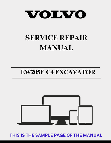  Unlock the full potential of your VOLVO EW205E C4 Excavator with our comprehensive Service Repair Manual in PDF format. This essential guide provides detailed instructions and diagrams, ensuring you have all the information needed for effective maintenance and repairs.