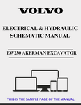 Unlock the full potential of your Volvo EW230 Akerman Excavator with our comprehensive Electrical and Hydraulic Schematic Manual. This PDF file is designed to provide you with detailed diagrams and schematics, ensuring you have all the information needed for efficient troubleshooting and maintenance.