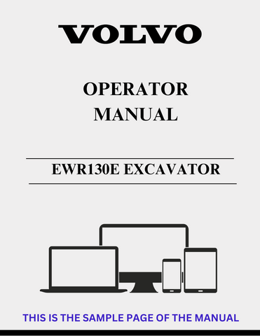 Featuring easy-to-navigate sections, the manual covers everything from basic operation to advanced troubleshooting techniques. With clear illustrations and step-by-step procedures, you can confidently handle maintenance tasks and maximize the lifespan of your excavator.