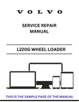 Access the VOLVO L220G Wheel Loader service repair manual in PDF format. Ensure optimal performance with detailed instructions and maintenance guidelines.