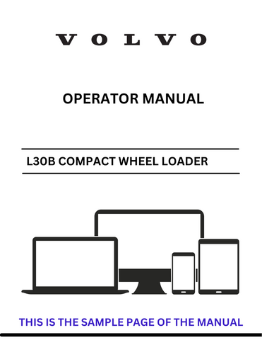 Discover the comprehensive operator manual for the Volvo L30B Compact Wheel Loader. Download the PDF for essential guidance and operational tips.