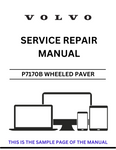 Discover the ultimate resource for maintaining your VOLVO P7170B Wheeled Paver with our comprehensive Service Repair Manual in PDF format. This manual is meticulously designed to provide you with detailed instructions, diagrams, and troubleshooting tips, ensuring that you can keep your equipment running smoothly and efficiently.