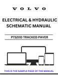 Discover the essential VOLVO P7320D Tracked Paver Electrical and Hydraulic Schematic Manual, now available in a convenient PDF format. This comprehensive guide is designed for professionals seeking detailed insights into the electrical and hydraulic systems of the P7320D model, ensuring optimal performance and maintenance.