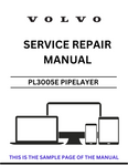 Unlock the full potential of your VOLVO PL3005E Pipelayer with our comprehensive Service Repair Manual in PDF format. This essential guide provides detailed insights into maintenance, troubleshooting, and repair procedures, ensuring your equipment operates at peak performance.