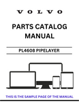 Discover the essential VOLVO PL4608 Pipelayer Parts Catalog Manual, specifically designed for serial numbers 110001-110086. This comprehensive PDF file serves as a vital resource for technicians and enthusiasts alike, providing detailed information on parts and components for optimal maintenance and repair.