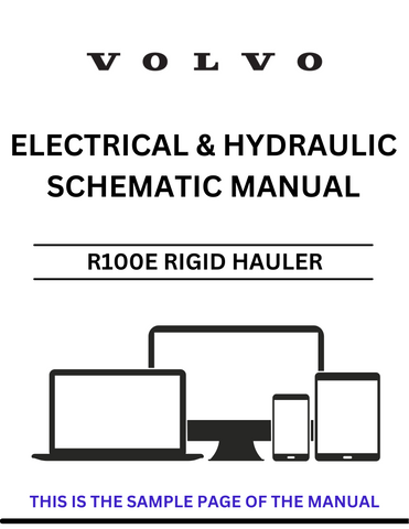 Unlock the full potential of your VOLVO R100E Rigid Hauler with our comprehensive Electrical and Hydraulic Schematic Manual. This PDF file is an essential resource for operators and technicians, providing detailed diagrams and schematics that simplify troubleshooting and maintenance tasks.