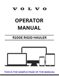 Discover the essential VOLVO R100E Rigid Hauler Operator Manual, now available in a convenient PDF format. This comprehensive guide is designed to enhance your operational efficiency and ensure the safe handling of your equipment. With detailed instructions and clear illustrations, you’ll have all the information you need at your fingertips.