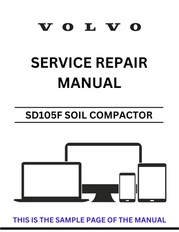 Unlock the full potential of your VOLVO SD105F Soil Compactor with our comprehensive Service Repair Manual in PDF format. This essential guide provides detailed insights into maintenance, troubleshooting, and repair procedures, ensuring your equipment operates at peak performance.
