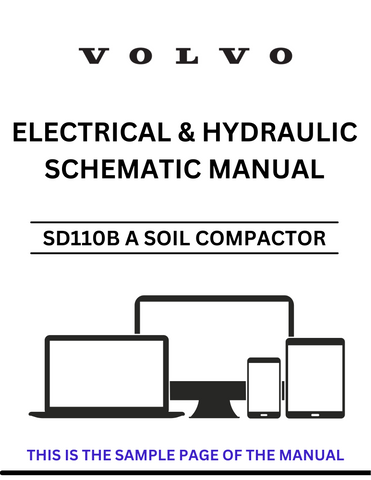 Discover the essential VOLVO SD110B Soil Compactor Electrical and Hydraulic Schematic Manual, designed specifically for model SN 12816551. This comprehensive PDF file serves as a vital resource for operators and technicians, providing detailed schematics that simplify maintenance and troubleshooting.