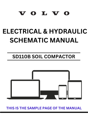 Invest in your equipment's longevity and performance with this indispensable PDF manual. Download your copy today and empower yourself with the knowledge to maintain and optimize your VOLVO SD110B Soil Compactor effectively.