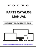 Discover the comprehensive VOLVO ULTIMATE 16 SCREEDS SCR PARTS CATALOG MANUAL, designed specifically for serial number 8/16. This PDF file serves as an essential resource for professionals seeking detailed information on parts and specifications, ensuring you have everything you need at your fingertips.
