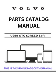 Discover the essential VOLVO VB88 GTC Screed SCR Parts Catalog Manual, designed specifically for serial numbers 3.0-9.0M ABG6870. This comprehensive PDF file serves as a vital resource for maintenance and repair, ensuring you have all the necessary information at your fingertips to keep your equipment running smoothly.