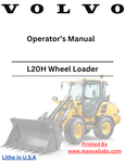 Volvo L20H Wheel Loader Operator's Manual - PDF File Download