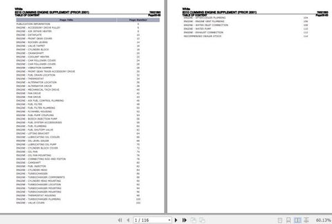 Discover the comprehensive WHITE CUMMINS ENGINE 8310 PARTS CATALOG (79021593) in a convenient PDF format. This essential resource is designed for mechanics and enthusiasts alike, providing detailed information on parts and specifications for optimal engine performance.