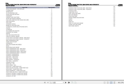 Discover the ultimate resource for your White Field Boss Tractor with the comprehensive 16 Parts Catalog (Part Number: 43338300). This PDF file is meticulously organized to provide you with detailed diagrams and specifications,