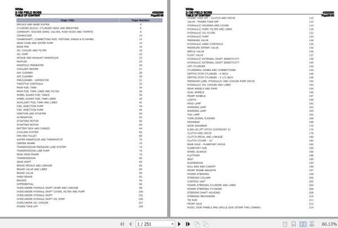 Unlock the full potential of your White Field Boss Tractor 2-150 with our comprehensive Parts Catalog Manual (43322200). This PDF file is an essential resource for anyone looking to maintain, repair, or upgrade their tractor,