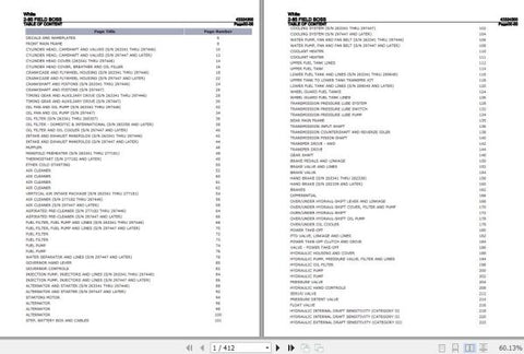 Unlock the full potential of your White Field Boss Tractor 2-85 with our comprehensive Parts Catalog Manual (43324300). This PDF file is an essential resource for anyone looking to maintain,