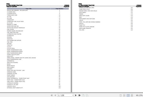 Discover the ultimate resource for your White Field Boss Tractor with the comprehensive 21 Parts Catalog Manual (Part Number: 43338400).