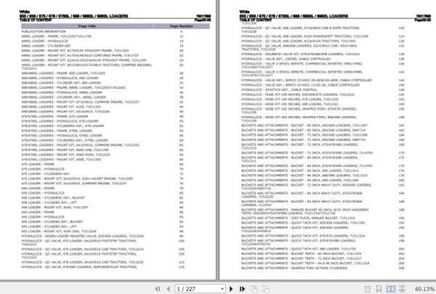 With easy navigation and clear illustrations, this catalog simplifies the process of identifying and ordering the right components for your loader.