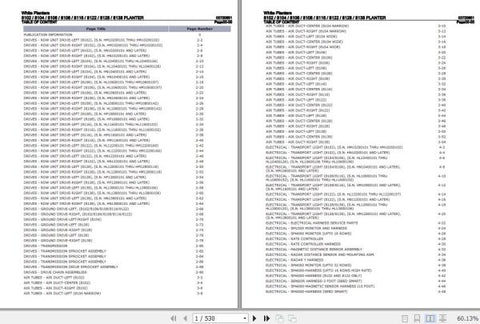 Discover the ultimate resource for maintaining your WHITE PLANTERS with the comprehensive Parts Catalog Manual (00720651). This PDF file includes detailed diagrams and specifications for models 8102, 8104, 8106, 8108, 8116, 8122, 8128, and 8138, ensuring you have all the information you need at your fingertips.