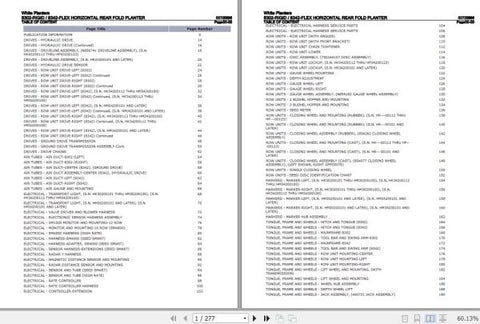 Discover the comprehensive WHITE PLANTERS 8302-RIGID and 8342-FLEX Parts Catalog Manual (00725886) in a convenient PDF format. This essential resource is designed for operators and technicians, providing detailed information on parts and components for optimal maintenance and repair.V