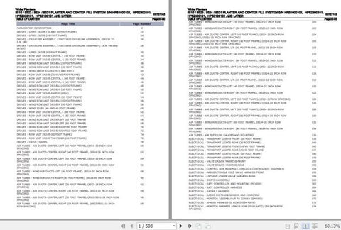 Discover the essential WHITE PLANTERS Parts Catalog Manual (00727143) for models 8516, 8523, 8524, and 8531. This comprehensive PDF file is your go-to resource for identifying and sourcing the right parts for your equipment, ensuring optimal performance and longevity.