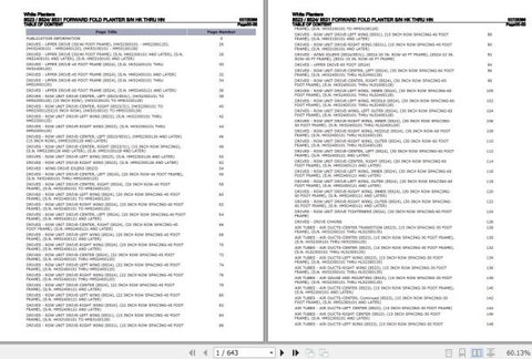 Discover the essential WHITE PLANTERS 8523, 8524, 8531 Parts Catalog Manual (00725386) in a convenient PDF format. This comprehensive guide is designed to provide you with detailed information on all parts and components, ensuring you have everything you need for maintenance and repairs.