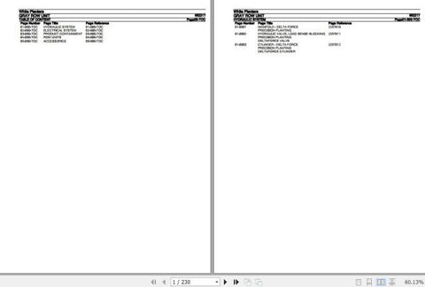 Discover the essential resource for maintaining your White Planters with the Gray Row Unit Parts Catalog Manual 652217. This comprehensive PDF file serves as a detailed guide, providing you with all the necessary information to identify and order replacement parts for your equipment efficiently.