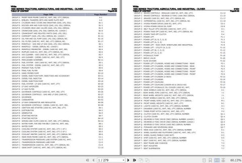 Discover the ultimate resource for maintaining and repairing your White Tractors with the 1600 Series Parts Catalog Manual S1924. This comprehensive PDF file is designed to provide you with detailed information on parts and components,