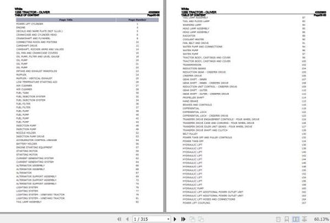Discover the ultimate resource for maintaining your WHITE TRACTOR 1255 with our comprehensive Parts Catalog Manual (43320900) in PDF format. This digital manual is designed to provide you with detailed diagrams and part numbers,