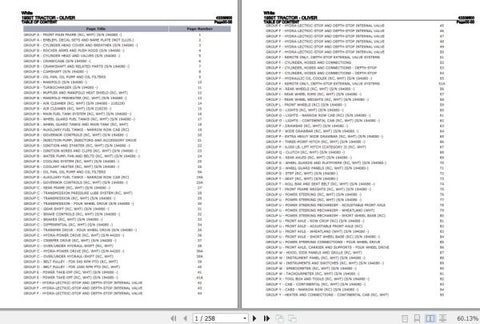 Discover the essential resource for maintaining and restoring your classic White Tractor with the 1950T Parts Catalog Manual (43309600). This comprehensive PDF file provides detailed diagrams and part numbers,