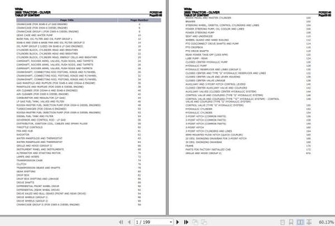 Discover the ultimate resource for maintaining your White Tractor 2655 with the comprehensive Parts Catalog Manual PCR22140. This PDF file is designed to provide you with detailed diagrams and part numbers,