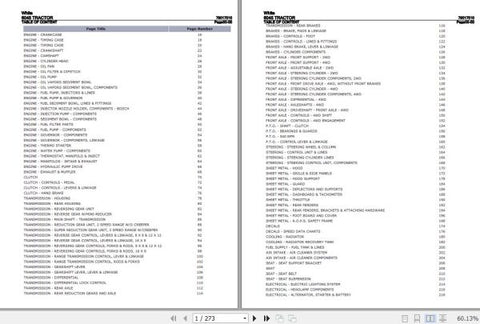Discover the ultimate resource for maintaining your WHITE TRACTOR 6045 with our comprehensive Parts Catalog Manual (79017010) in PDF format. This digital manual is designed to provide you with detailed diagrams and part numbers,