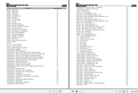 Discover the essential WHITE TRACTOR 6065 ROPS Parts Catalog Manual (79016623) in a convenient PDF format. This comprehensive guide is designed to provide you with detailed information on all parts and components,