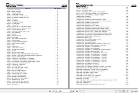 Discover the ultimate resource for maintaining your WHITE TRACTOR 8410 with our comprehensive Parts Catalog Manual (79017503). This PDF file is designed to provide you with detailed diagrams and part numbers,