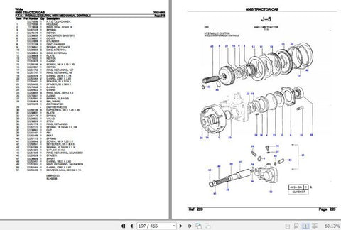 Discover the essential WHITE TRACTOR CAB 6065 Parts Catalog Manual (79014893) in a convenient PDF format. This comprehensive guide is designed to help you easily identify and order the right parts for your tractor, ensuring optimal performance and longevity.