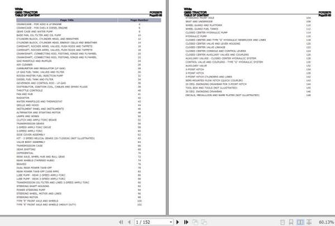 Discover the ultimate resource for your WHITE TRACTOR G950 with the comprehensive Parts Catalog Manual PCR22070. This PDF file is meticulously designed to provide you with detailed diagrams and specifications,