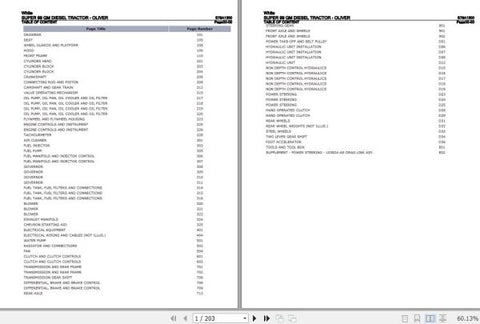 Unlock the full potential of your WHITE TRACTOR SUPER 99 GM with our comprehensive Diesel Parts Catalog Manual (S79A1300). This PDF file is an essential resource for anyone looking to maintain, repair,
